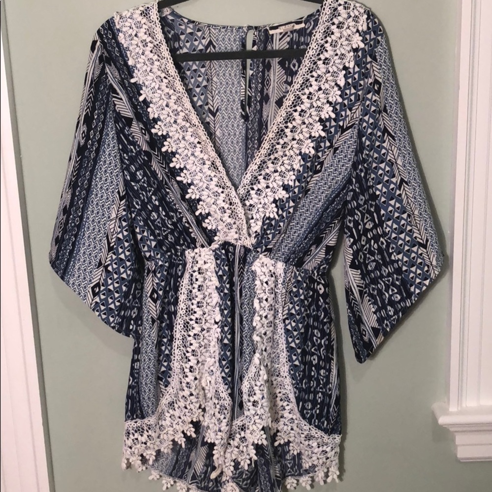 ILLA ILLA Blue Romper